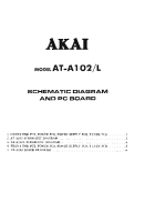 Akai AT-A102-Schematic